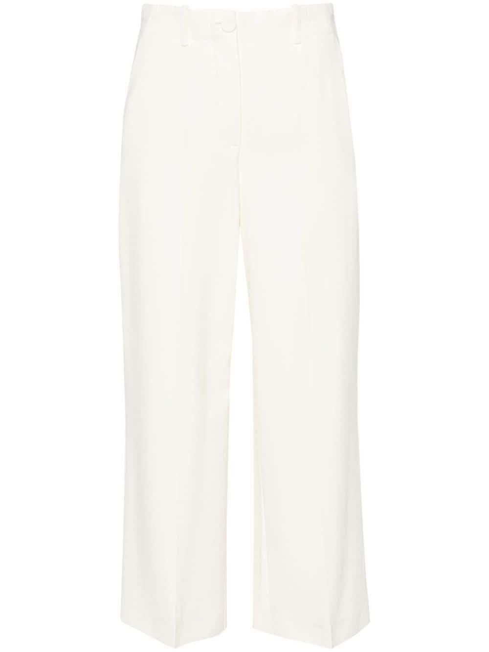 Erika Cavallini Semi-Couture Erika Cavallini Semi-Couture Trousers White