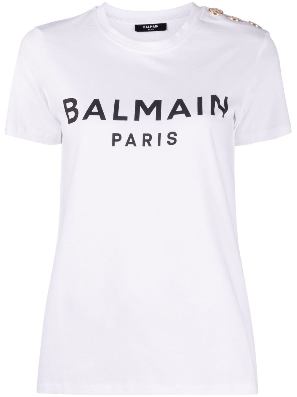 تي شيرت Balmain Balmain بطبعة Balmain Paris