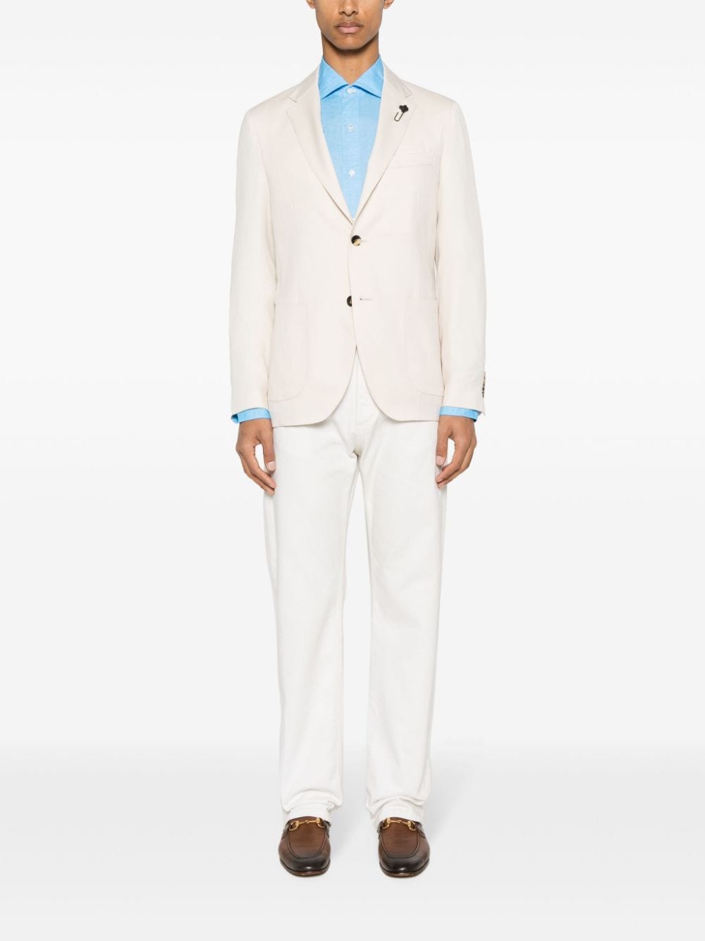 Finamore 1925 Napoli FINAMORE 1925 NAPOLI Shirts Clear Blue