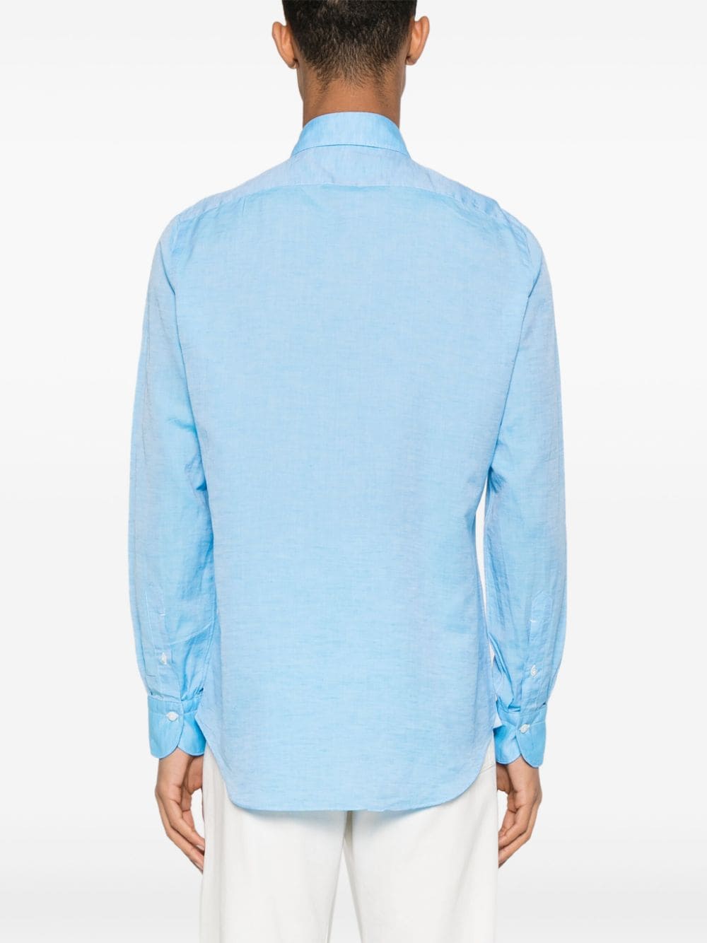 Finamore 1925 Napoli FINAMORE 1925 NAPOLI Shirts Clear Blue