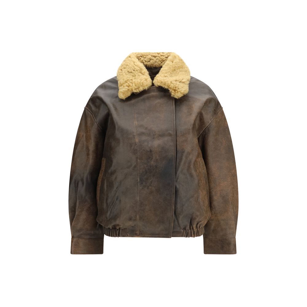 R13 Brown Lamb Ovis Aries Bomber