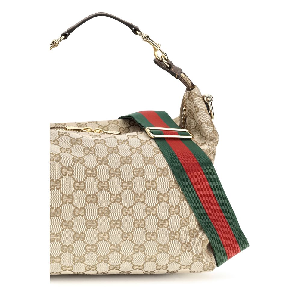 Gucci Beige Fabric Shoulder Bag