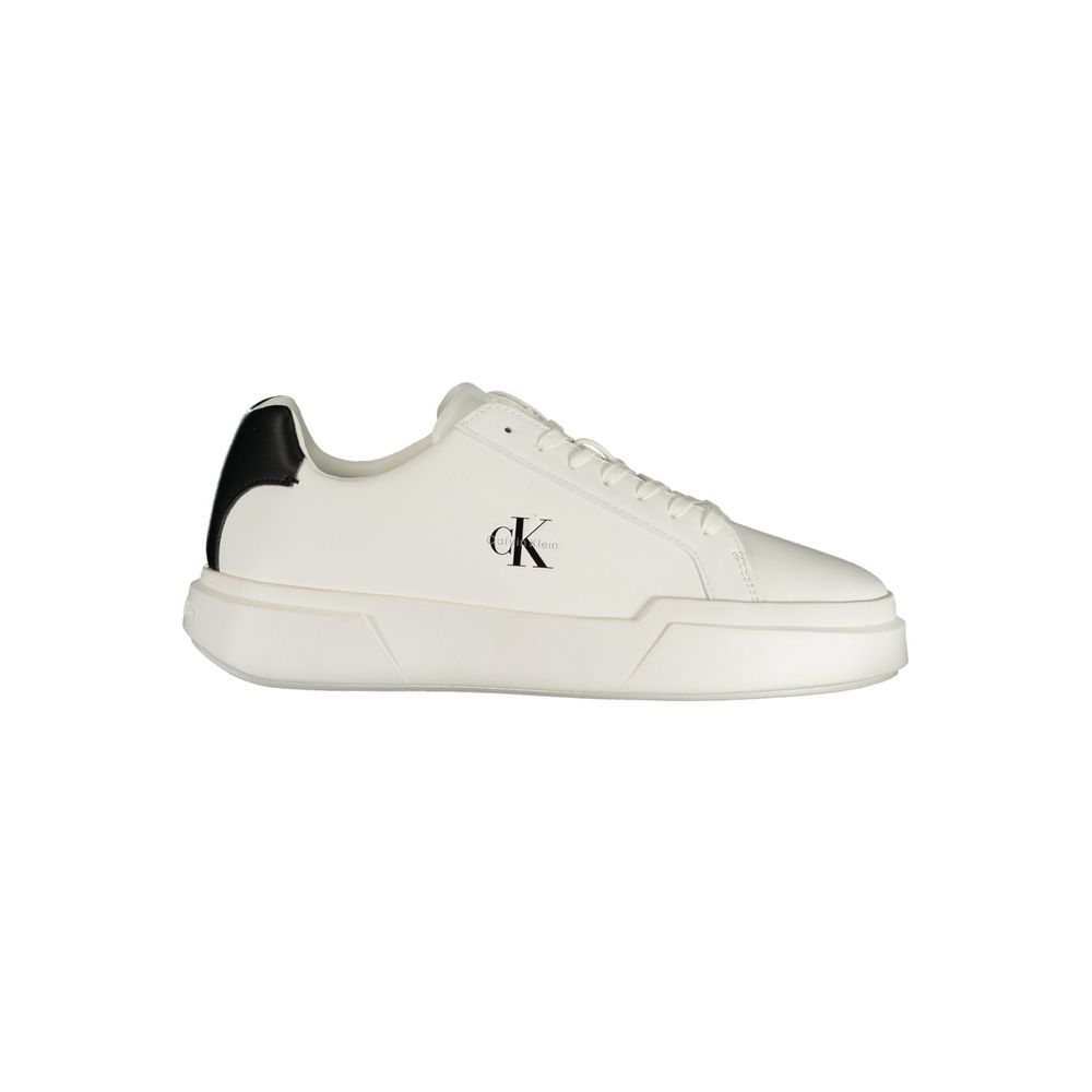 Calvin Klein White Polyurethane Women's Sneaker