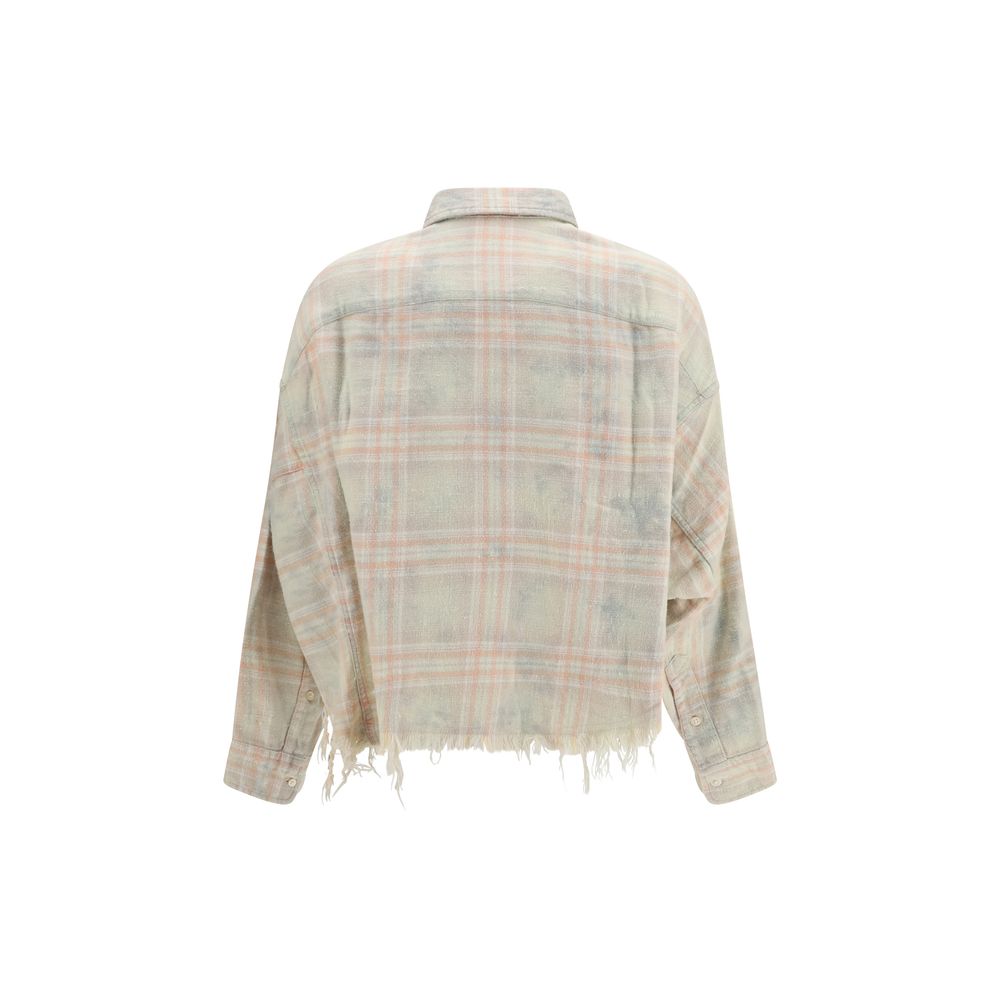 R13 Beige Cotton Shirt