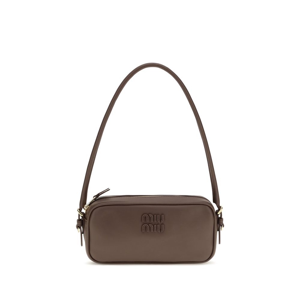Miu Miu Brown Calf Leather Bos Taurus Wallet