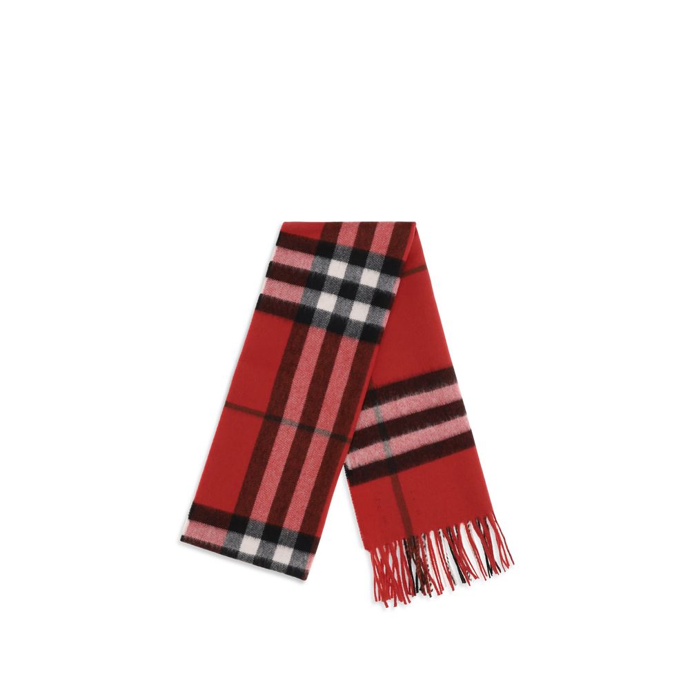 Burberry Red Cashmere Scarf