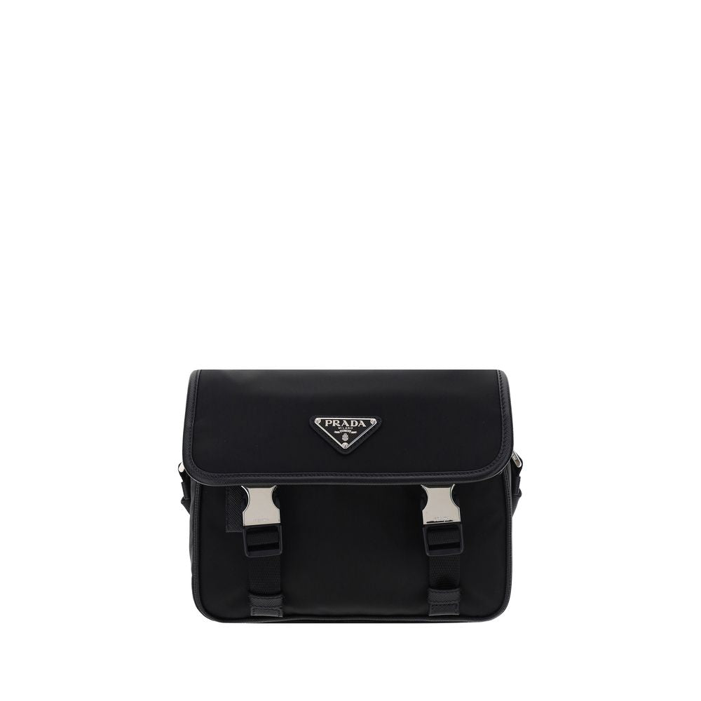 Prada Black Polyamide Shoulder Bag