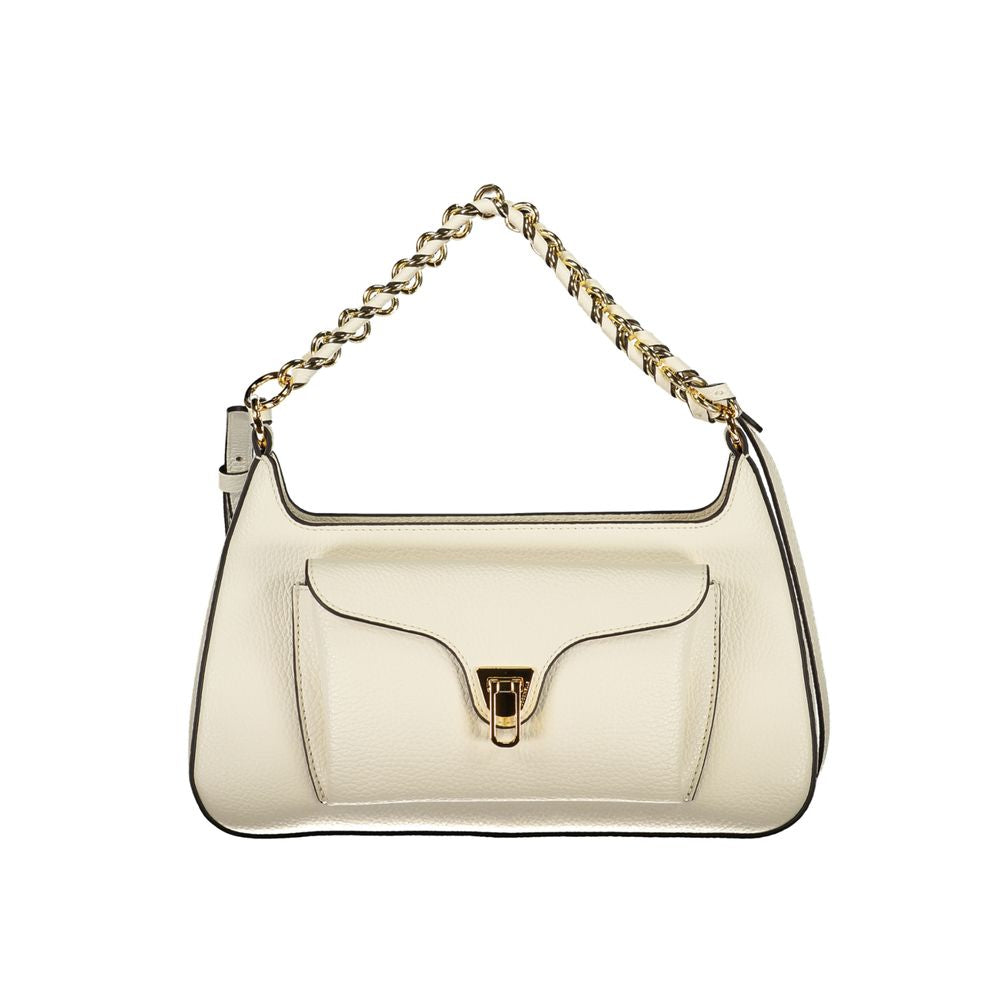 Coccinelle Bianco Leather Women's Bag