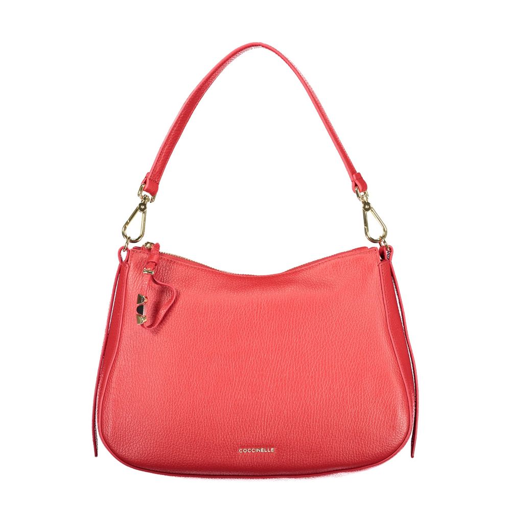 Coccinelle Red Leather Handbag