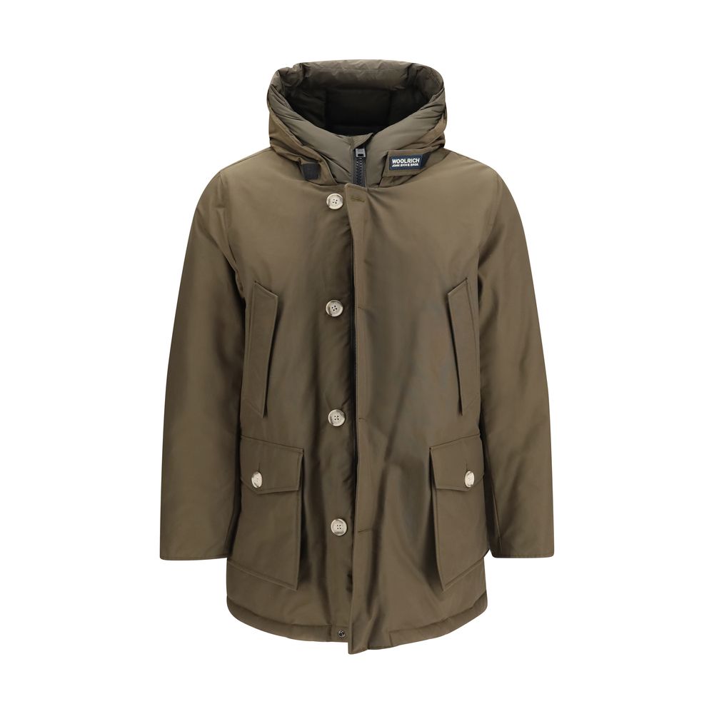 Woolrich Bicolor Cotton Parka