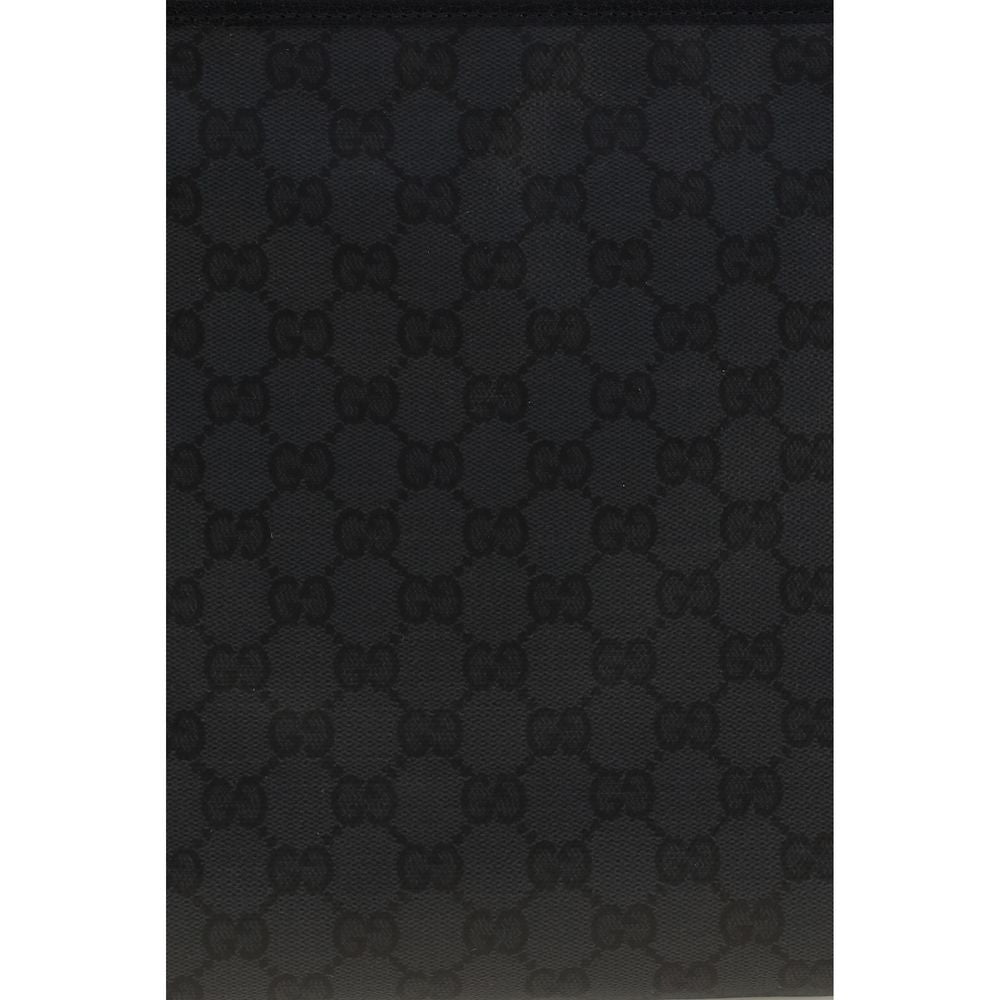 Gucci Black Cotton Shoulder Bag