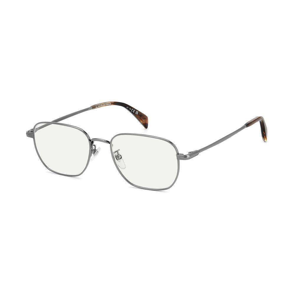 David Beckham Gray Metal Glasses (Frames)