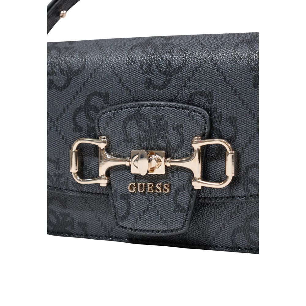 Guess Gray Polyethylene Handbag