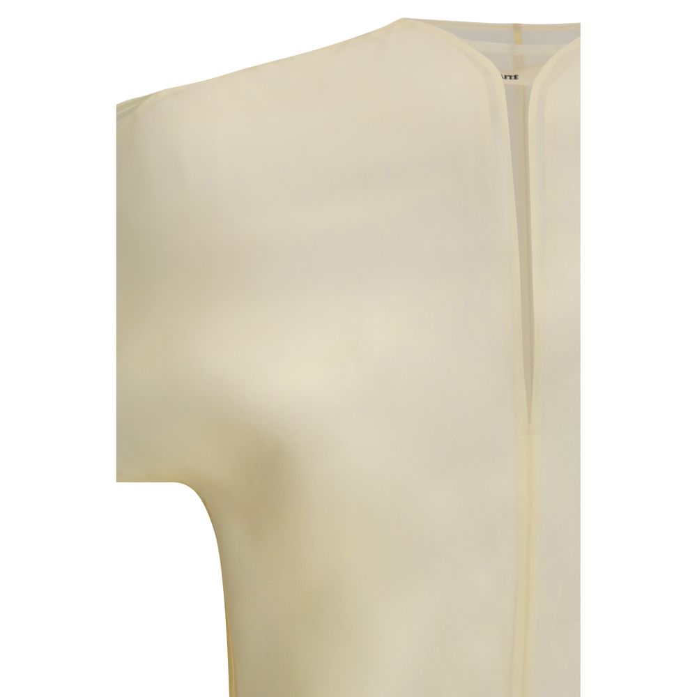 Khaite Beige Silk Shirt
