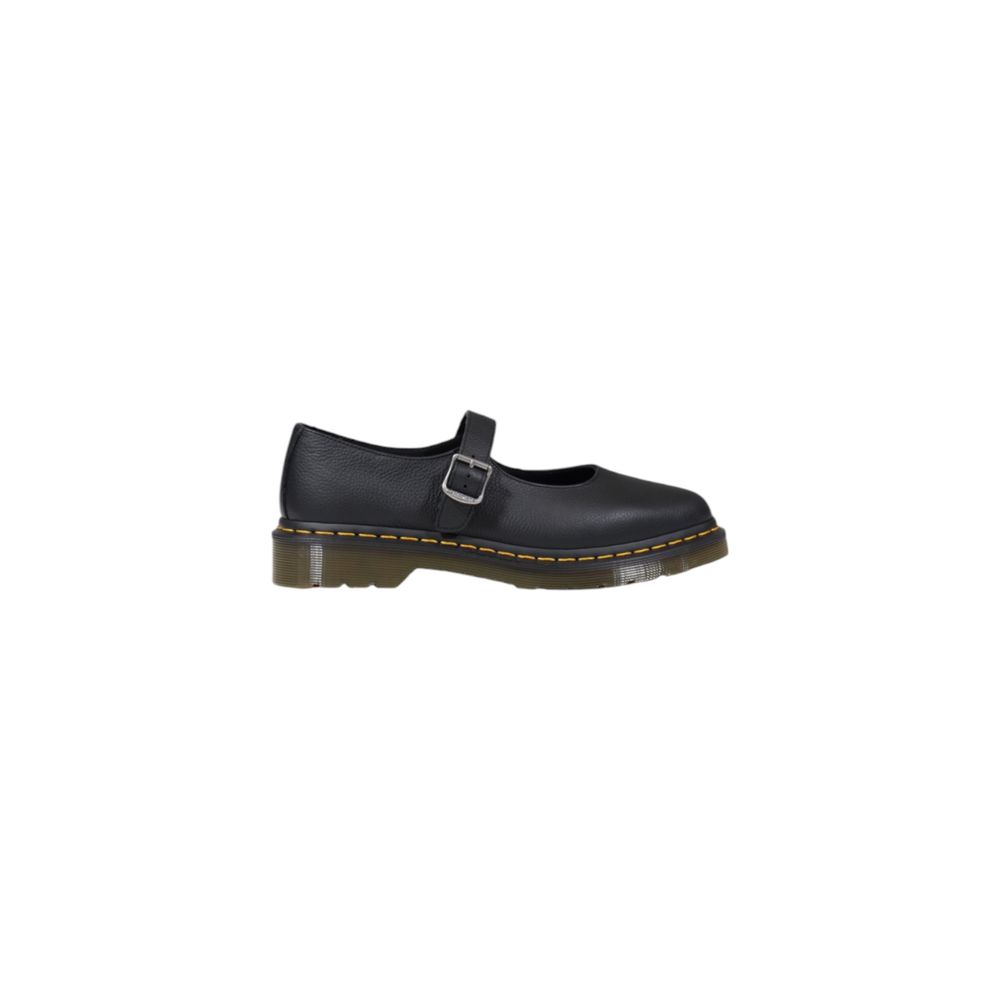 Dr. Martens Black Leather Platform Pumps