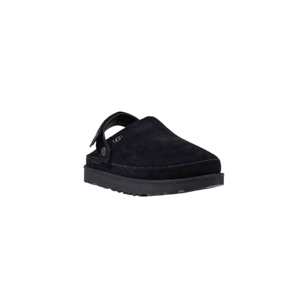 UGG Black Recycled Polyester Platform Pumps