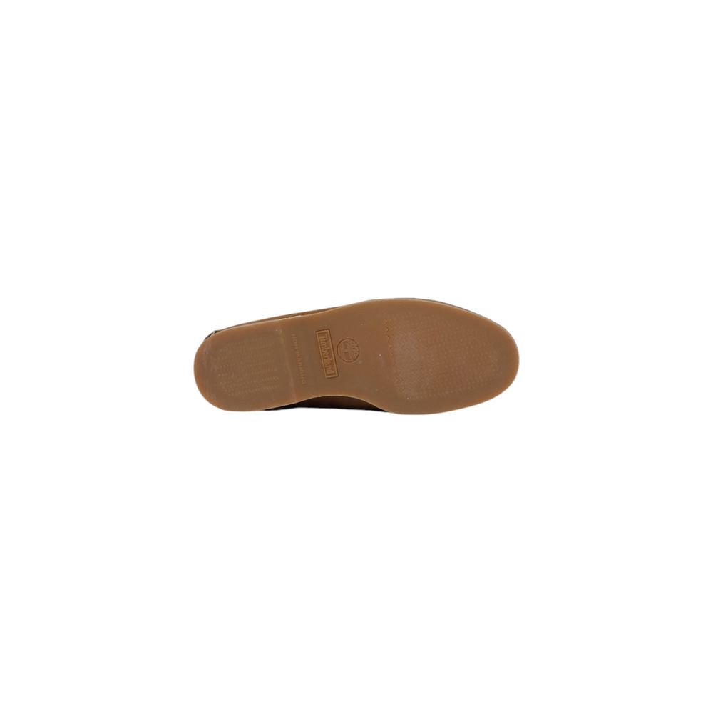 Timberland Brown Leather Slip-On Loafers