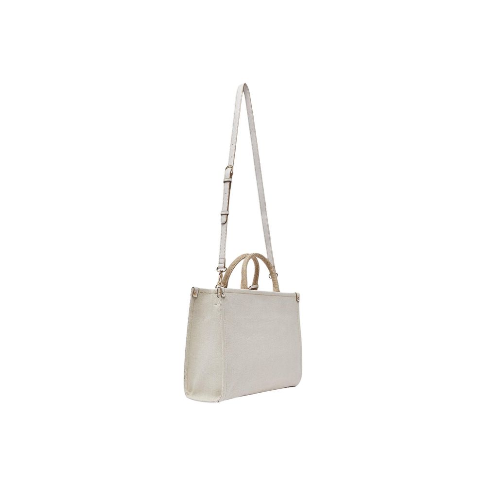 Liu Jo Beige Cotton Handbag