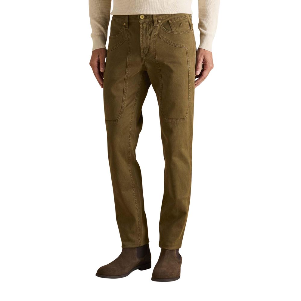 Jeckerson Bicolor Elastane Skinny Pants
