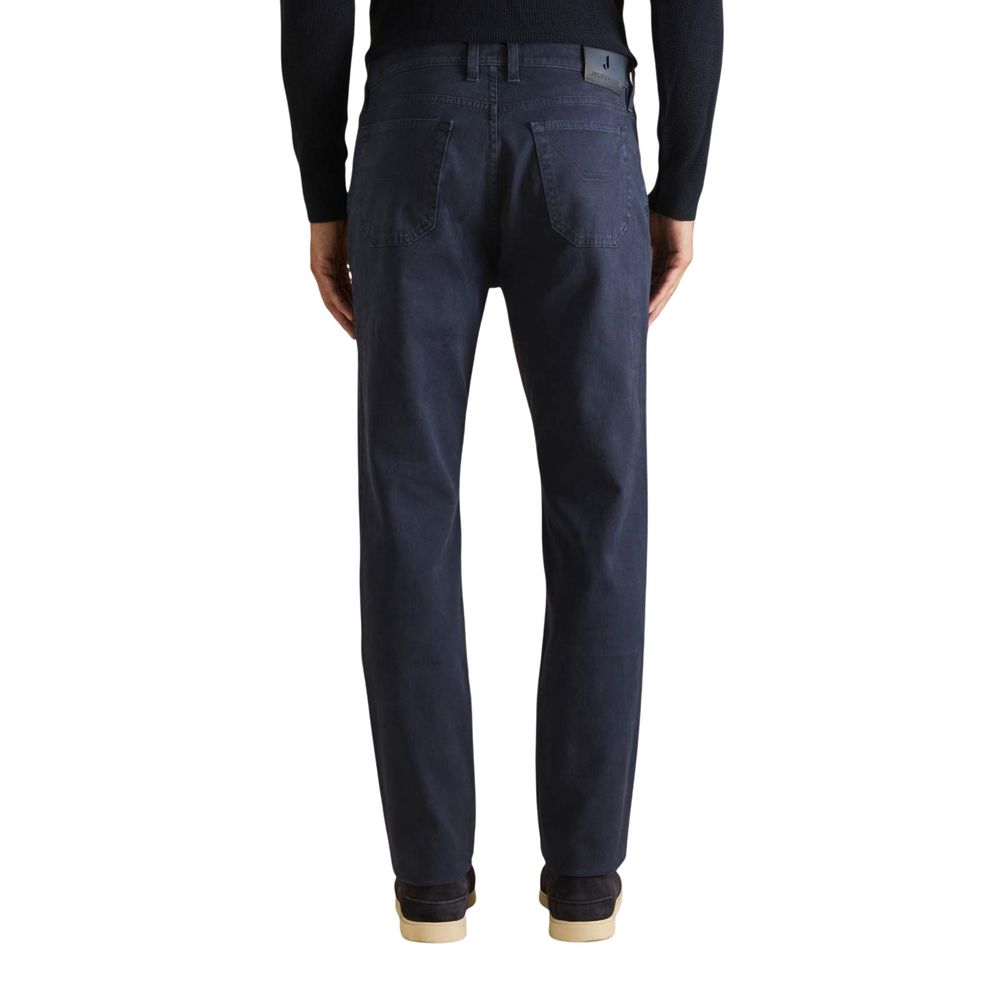 Jeckerson Blue Cotton Skinny Jeans