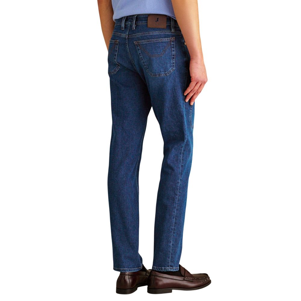 Jeckerson Blue Recycled Cotton Skinny Jeans