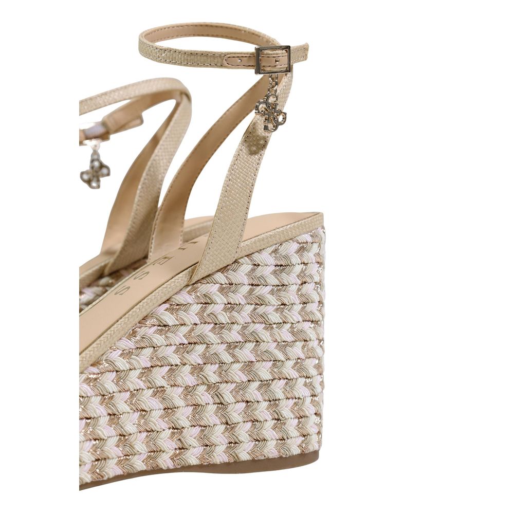 Guess Beige Polyethylene High Heel Pumps