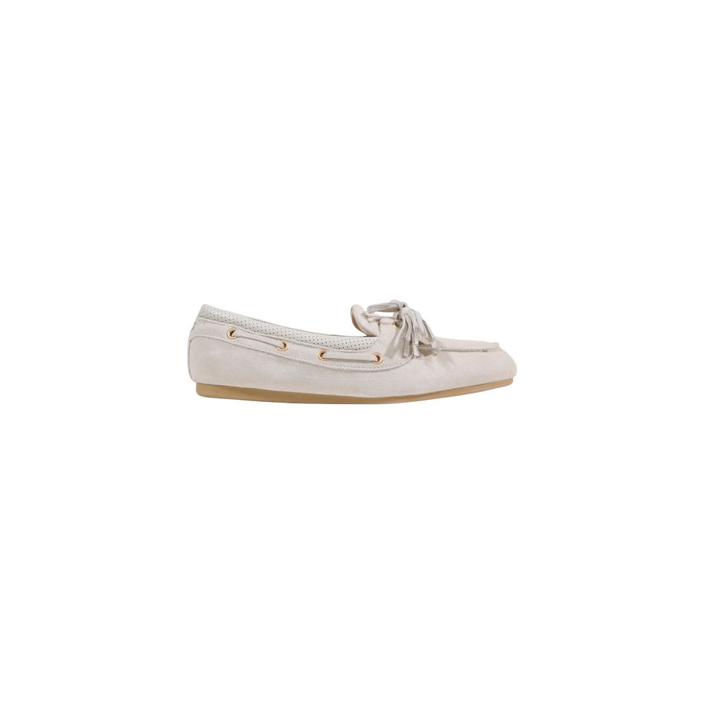 Liu Jo Beige Suede Leather Platform Pumps