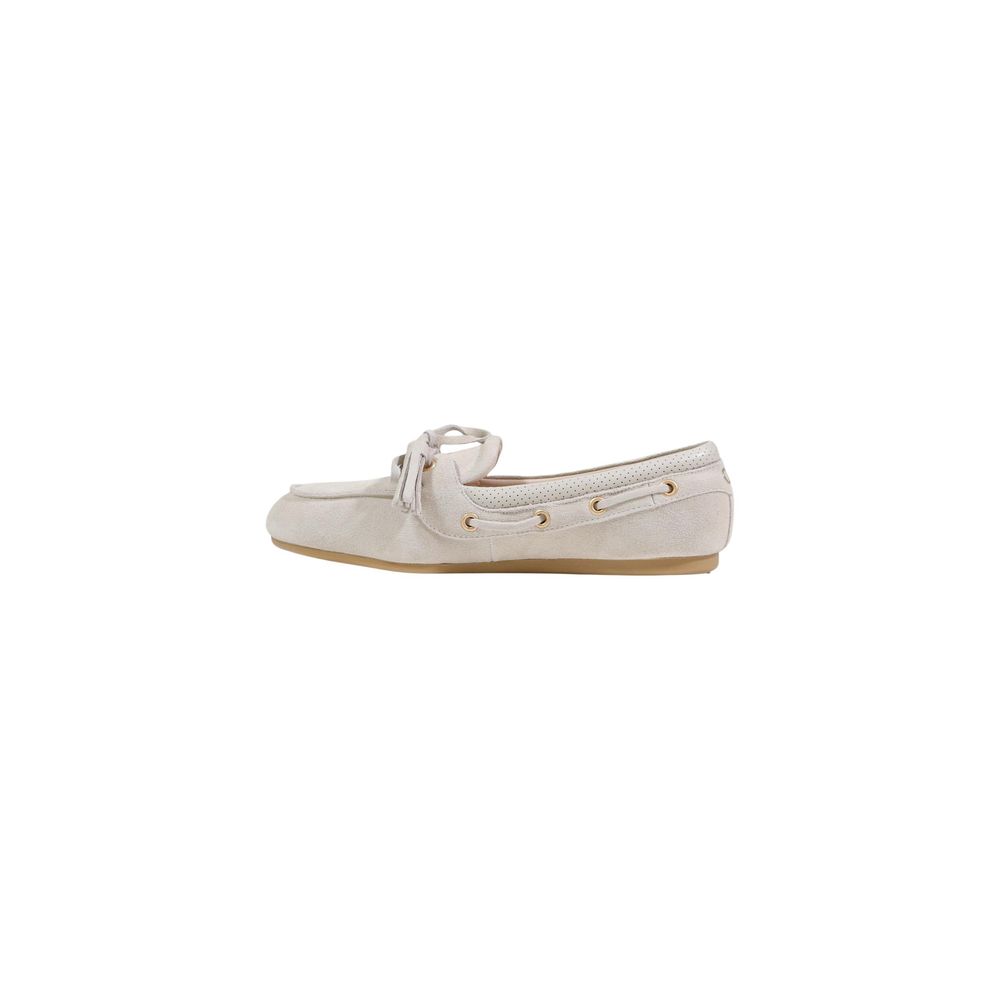 Liu Jo Beige Suede Leather Platform Pumps