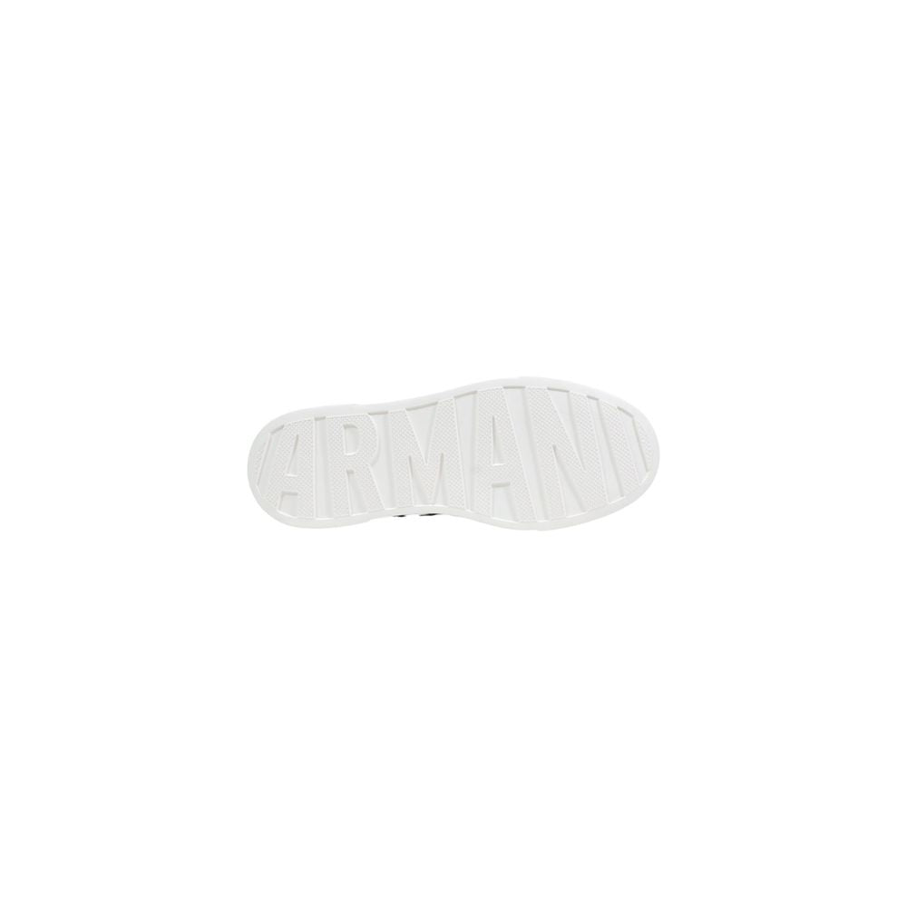 Armani Exchange Brown Polyamide Athletic Sneakers