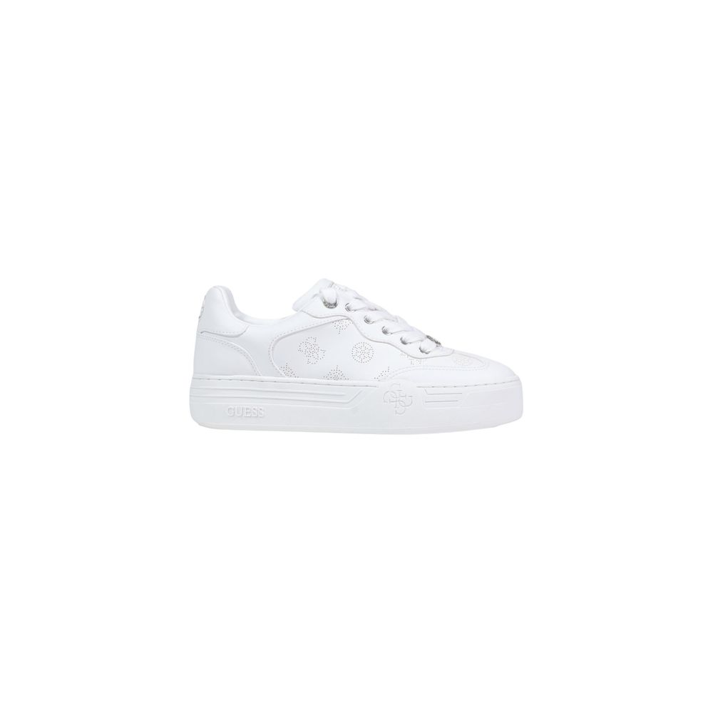 Guess Beige Polyethylene Low Top Sneakers