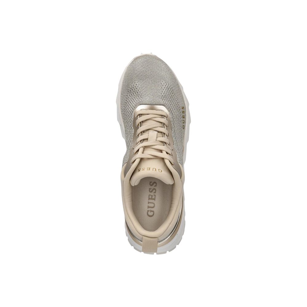 Guess Gray Polyester Chunky Sneakers