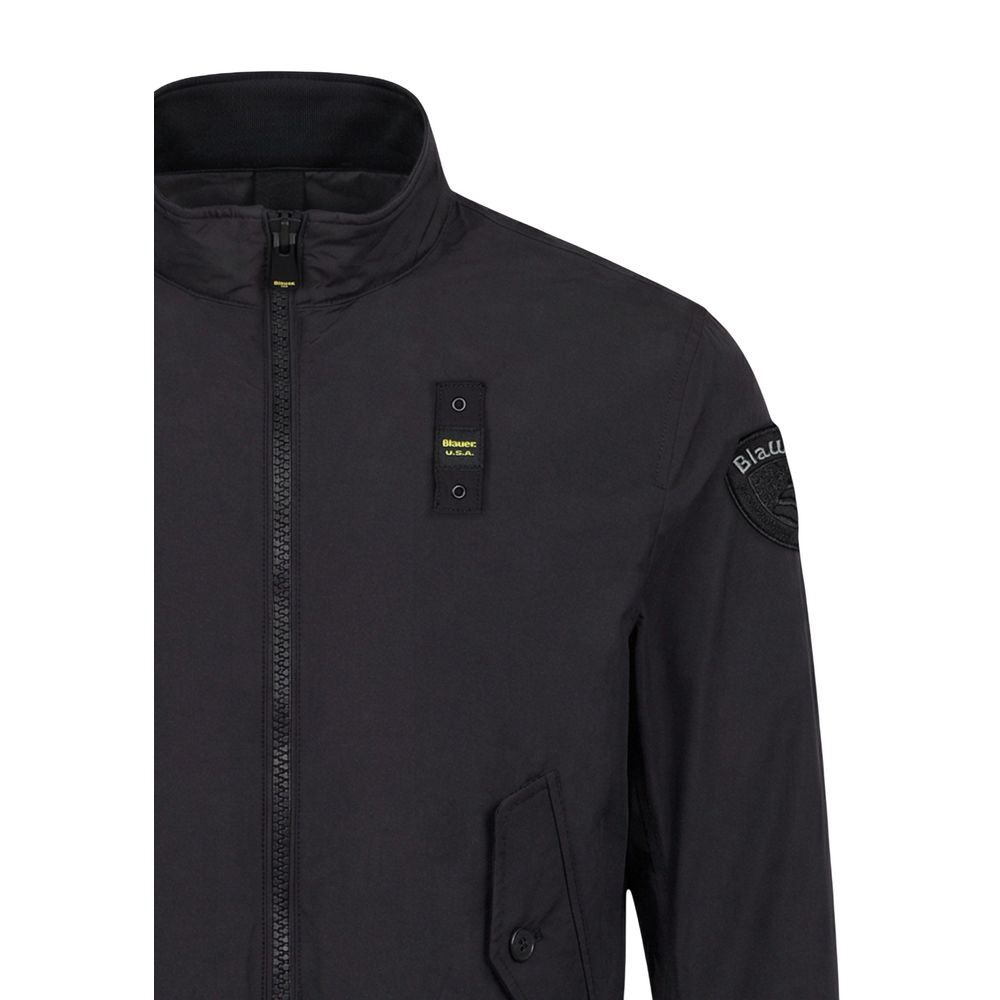 Blauer Black Polyamide Bomber