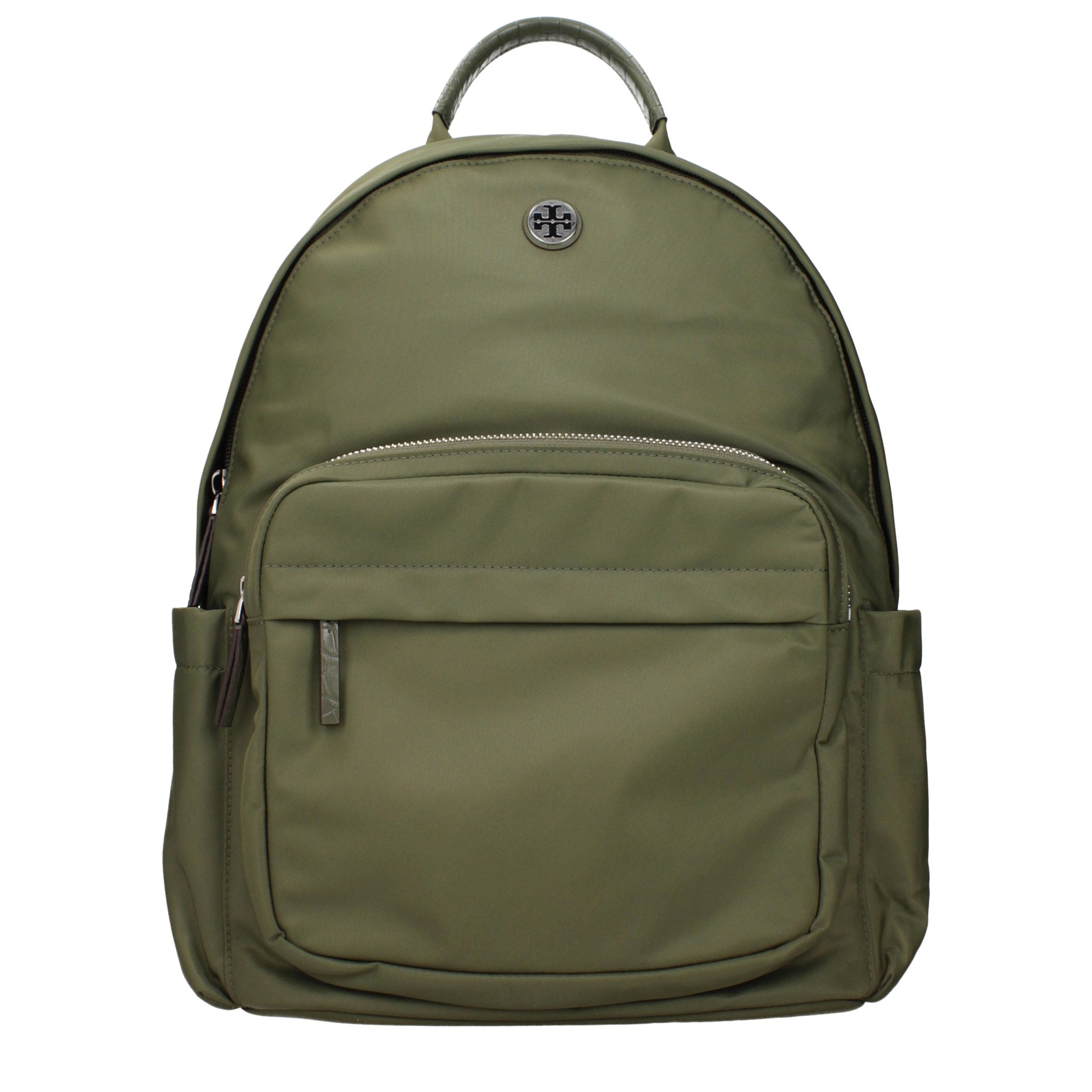 Tory Burch Green Nylon Backpack