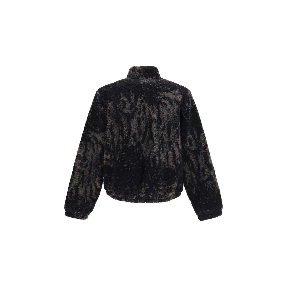 ROA Brown Polyester Full-Length Jacket
