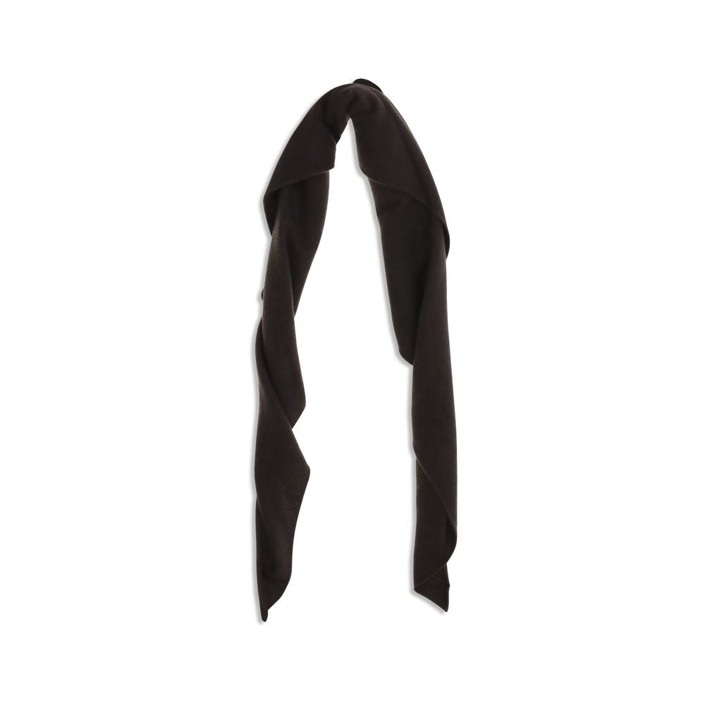 Brunello Cucinelli Brown Cashmere Foulard