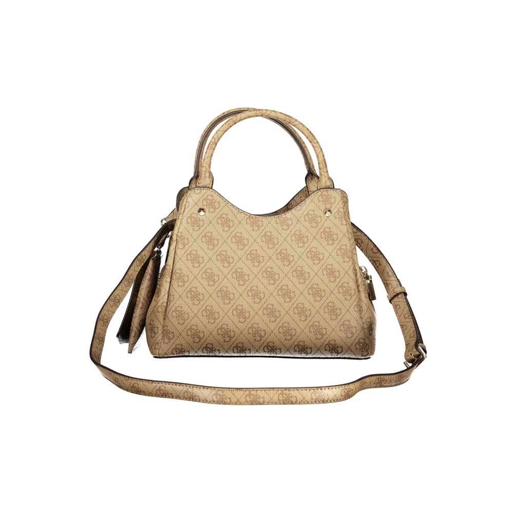 Guess Jeans Beige Polyethylene Handbag
