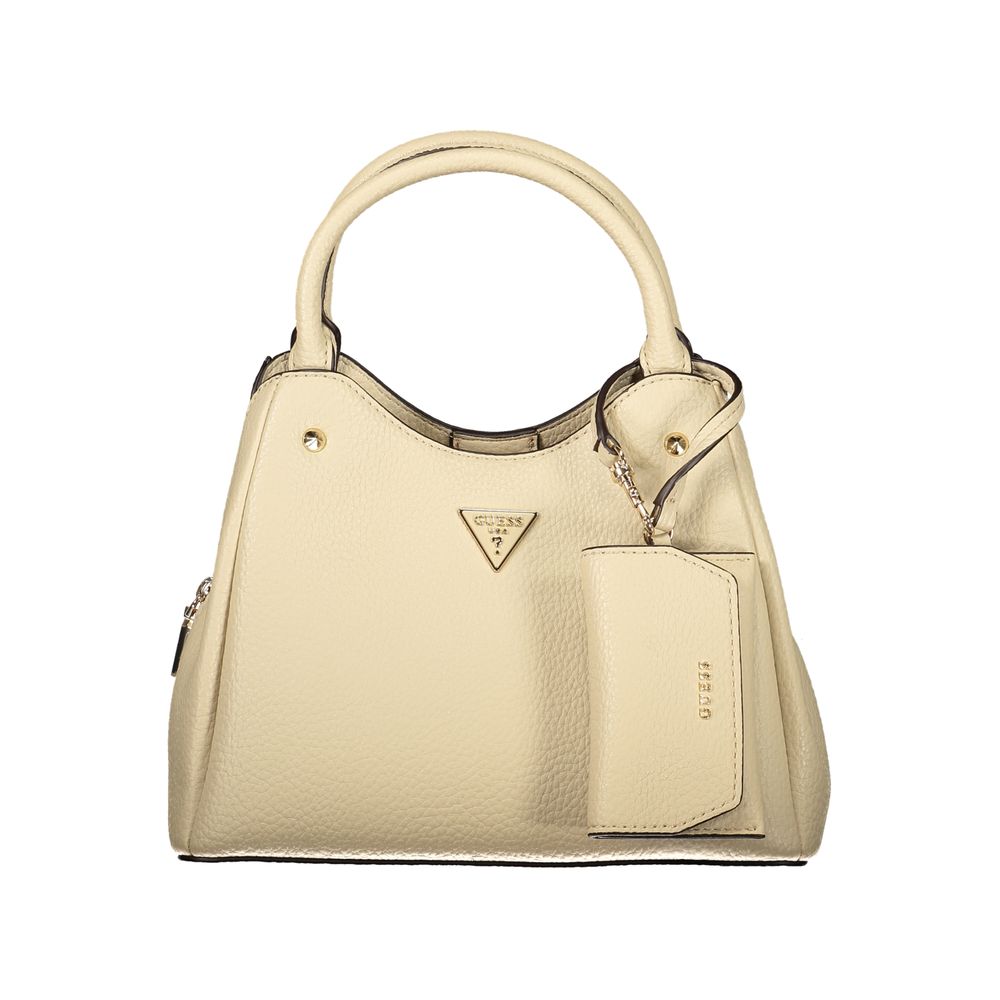 Guess Jeans Beige Polyethylene Handbag