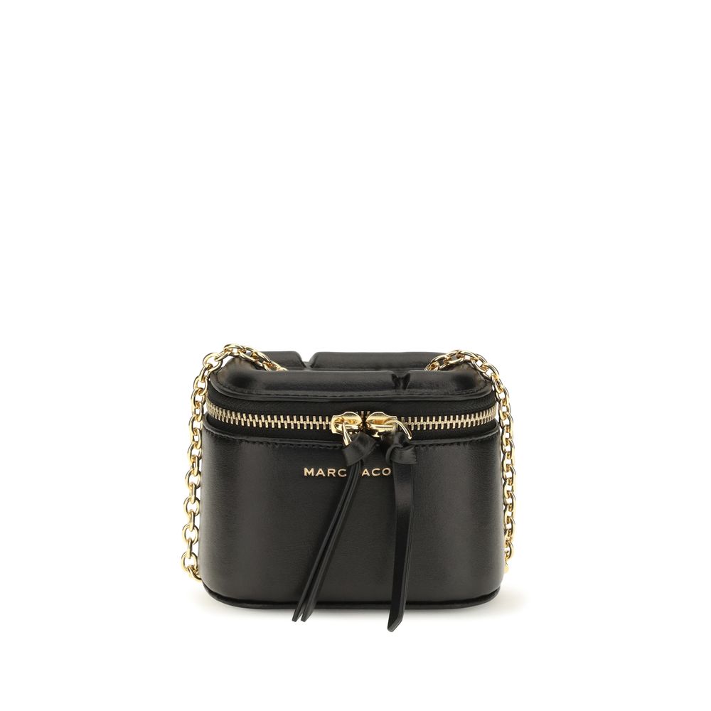 Marc Jacobs Black Calf Leather Bos Taurus Shoulder Bag