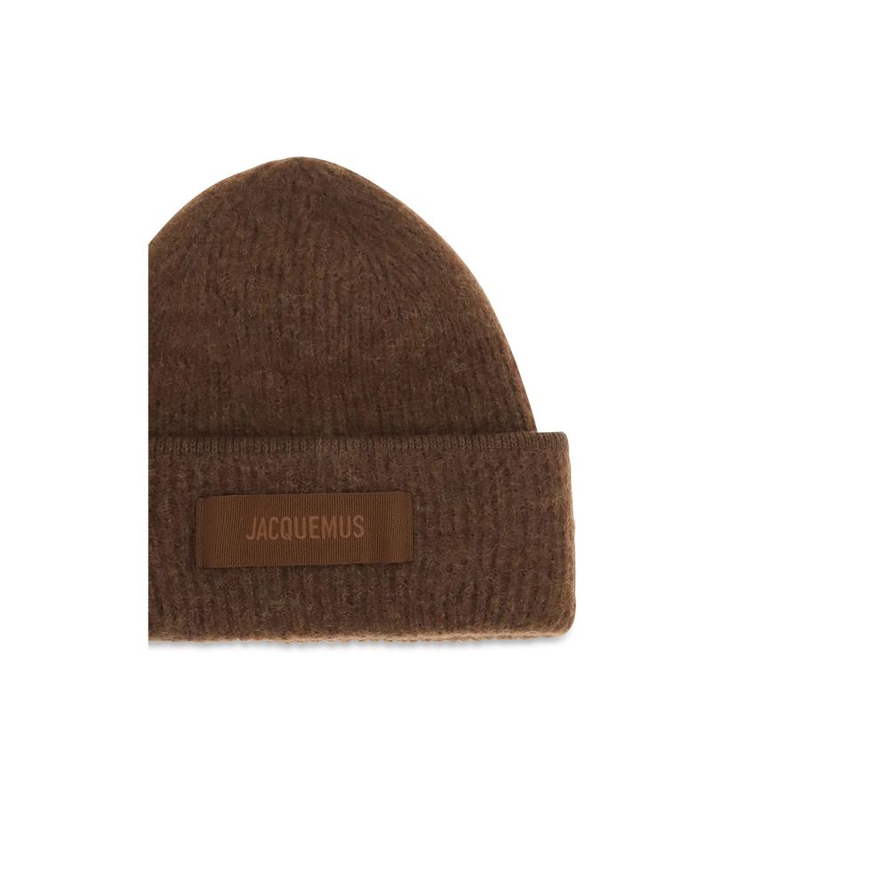 Jacquemus Brown Alpaca Vicugna Pacos Beanie