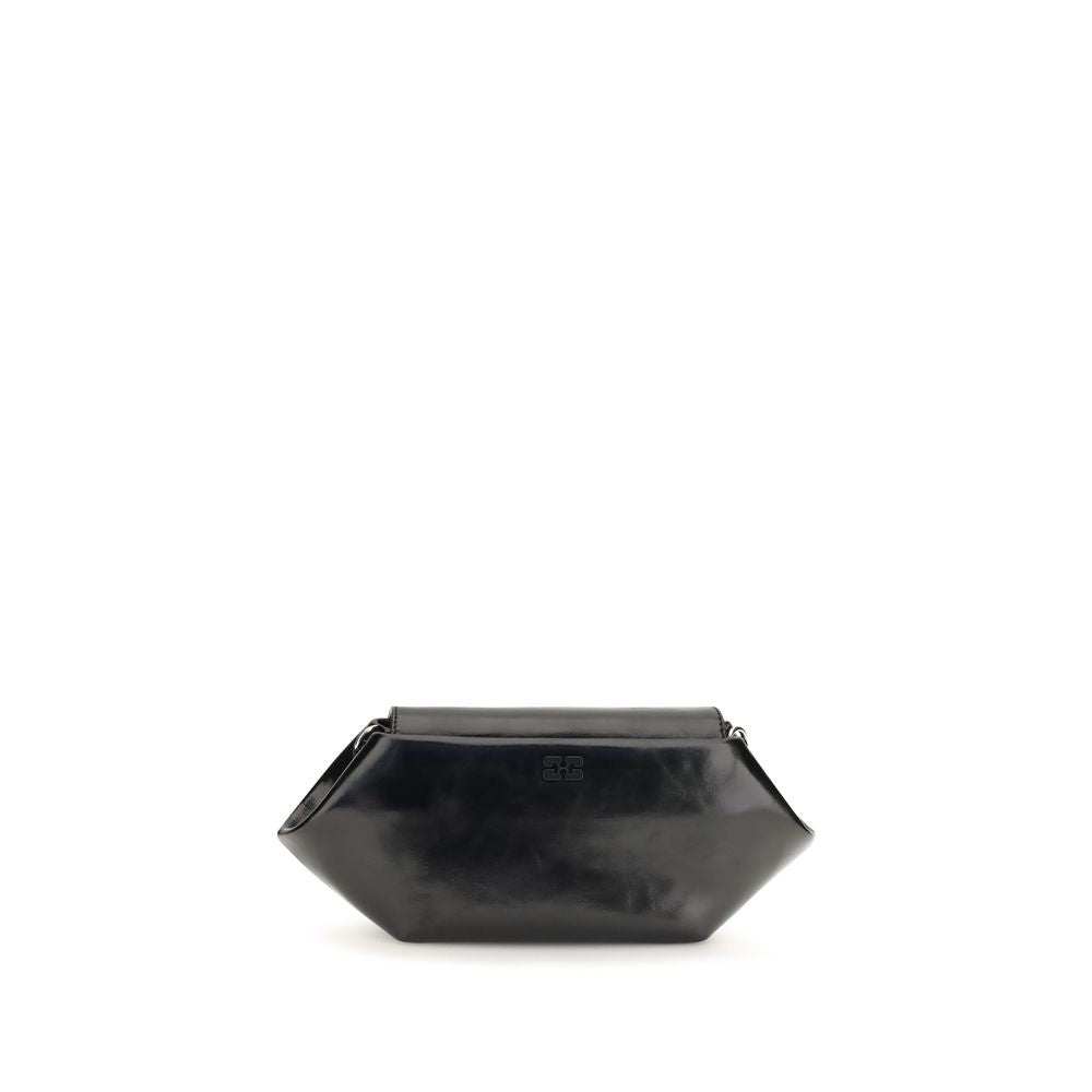 Ganni Black Polyethylene Shoulder Bag