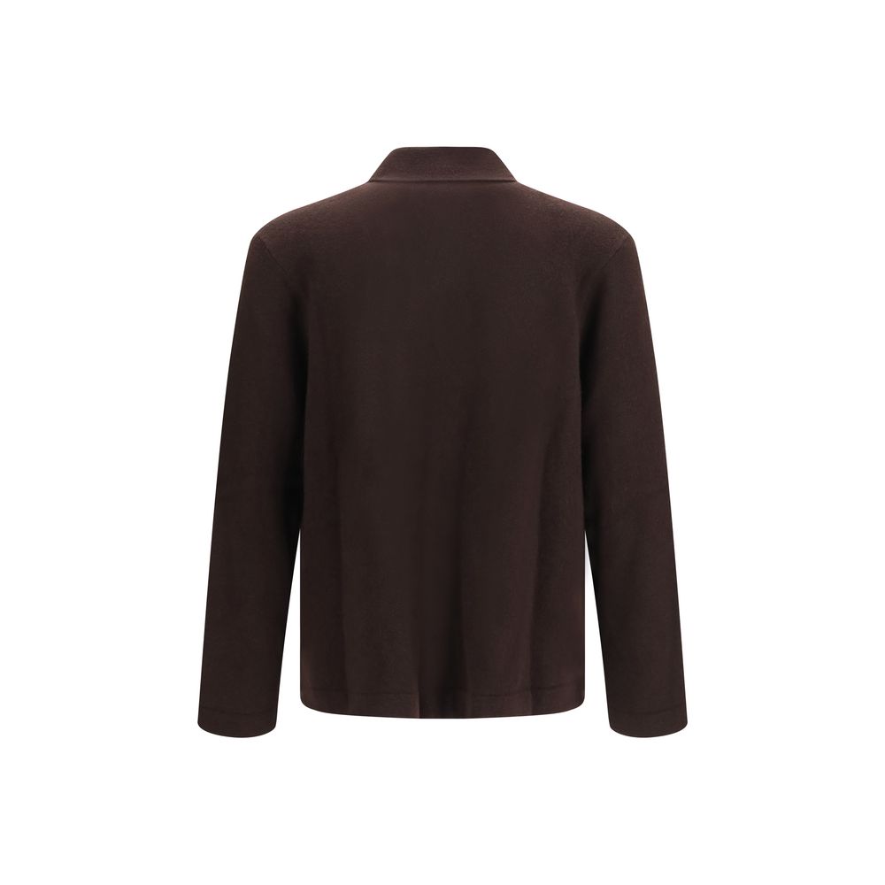 Umit Benan Brown Cashmere Sweater