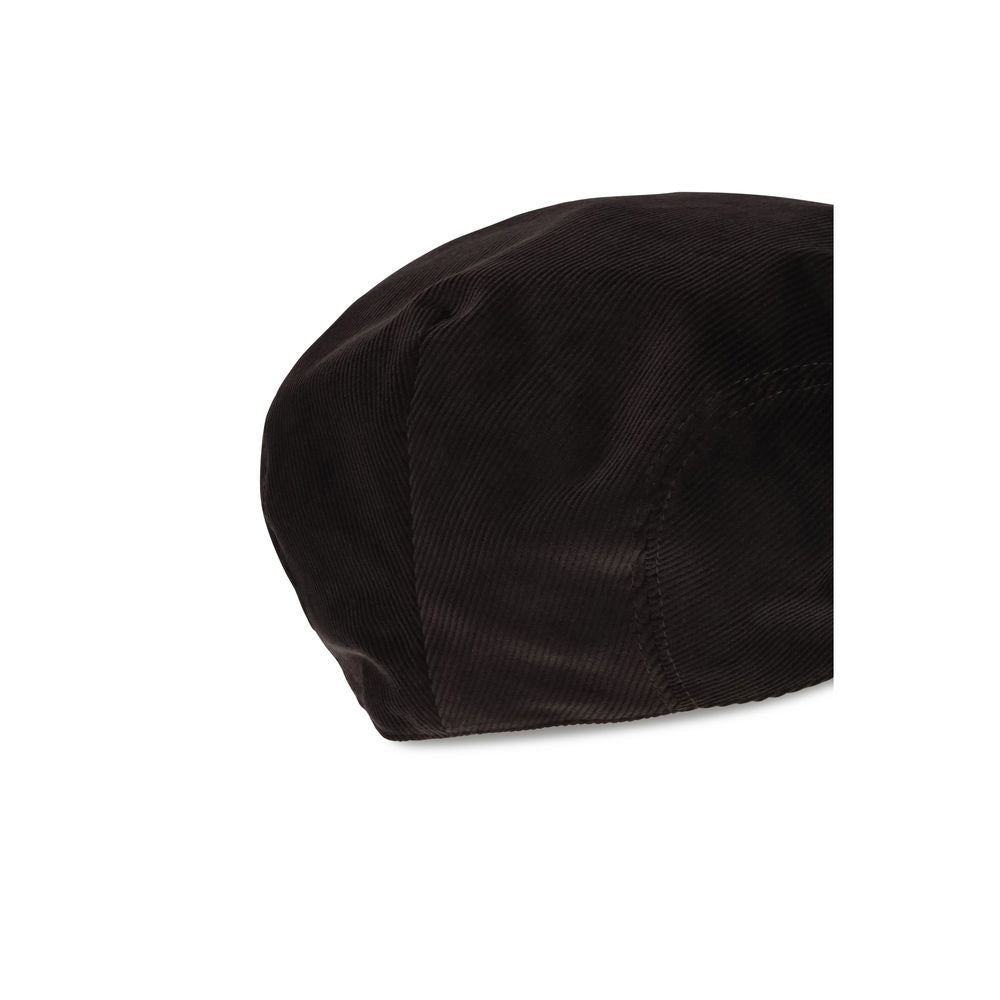 Dolce & Gabbana Brown Cotton Fatcap Hat