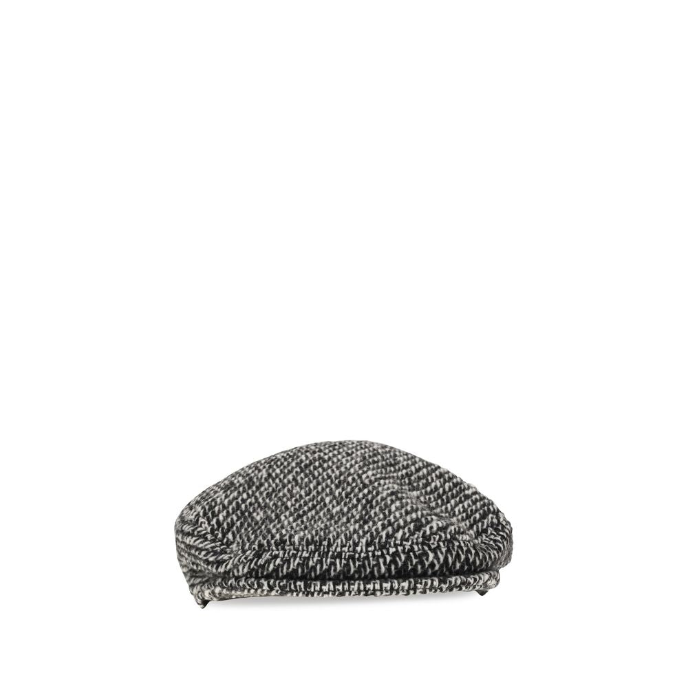 Dolce & Gabbana Multicolor Wool Oves Aries Fatcap Hat