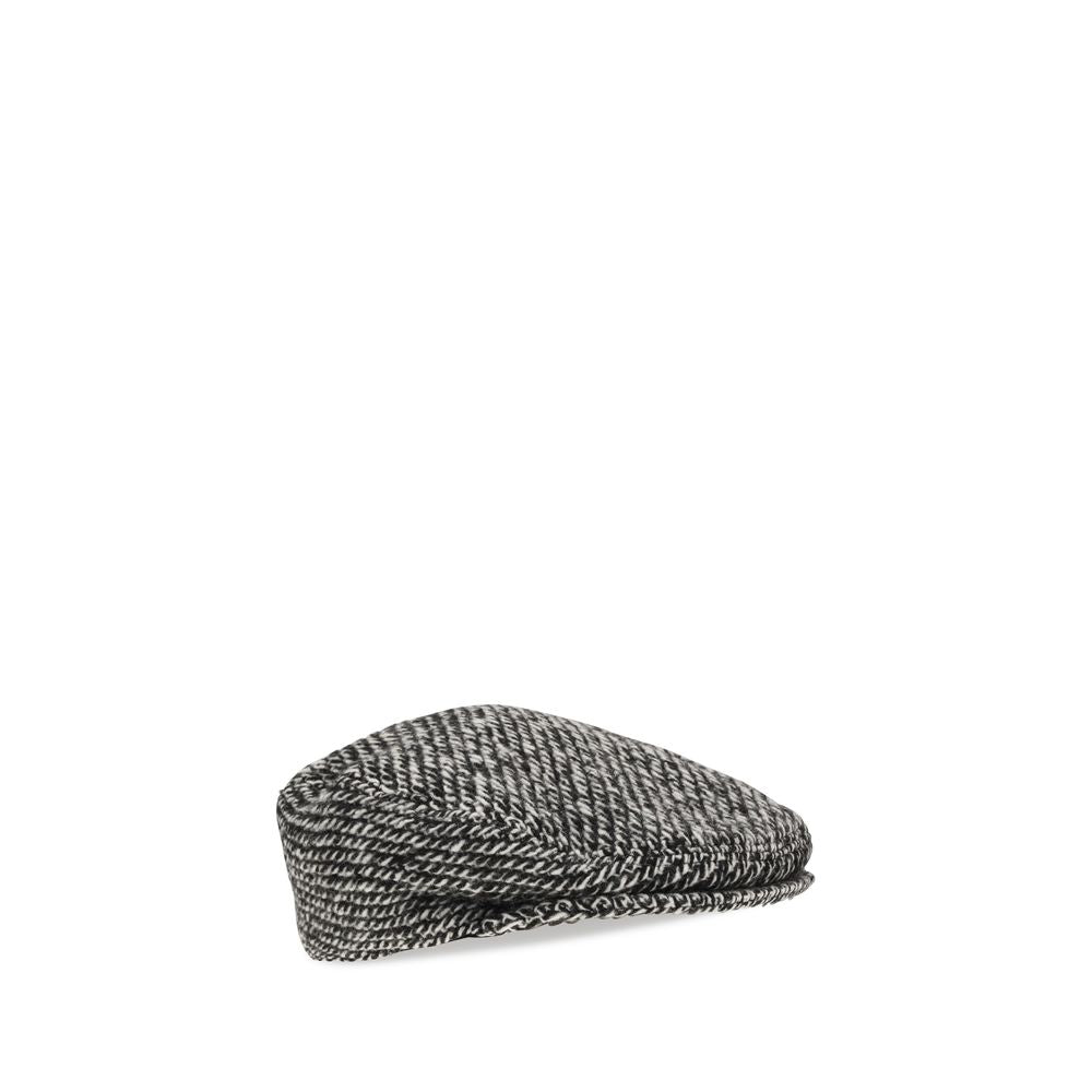 Dolce & Gabbana Multicolor Wool Oves Aries Fatcap Hat