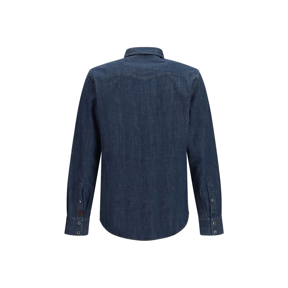 Jacob Cohen Blue Denim Shirt