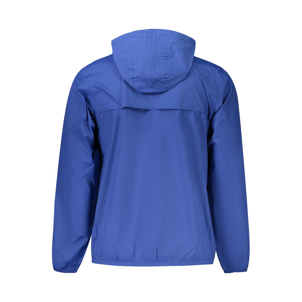 K-WAY Blue Polyamide Men's Jacket