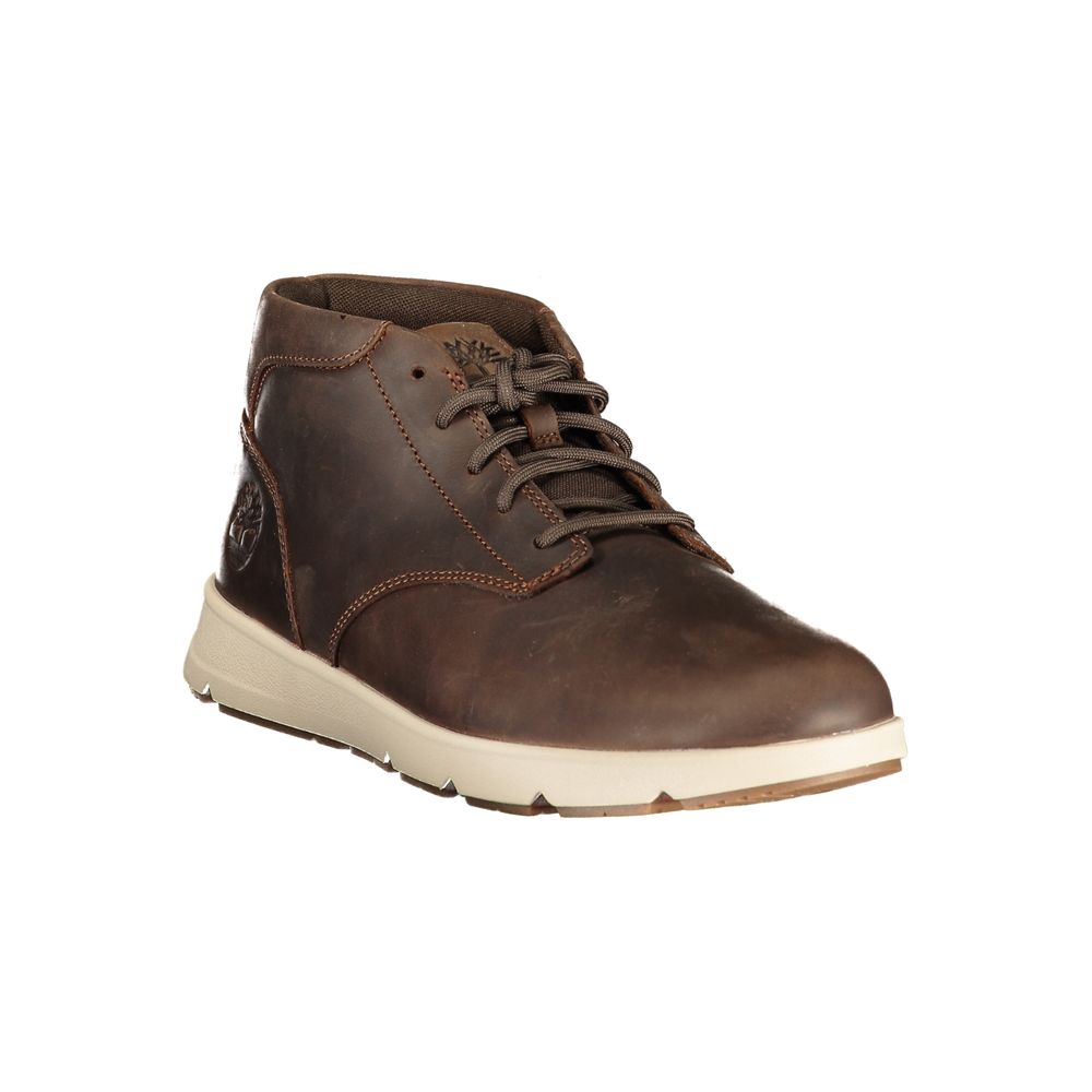 Timberland Brown Polyurethane Men Sneakers