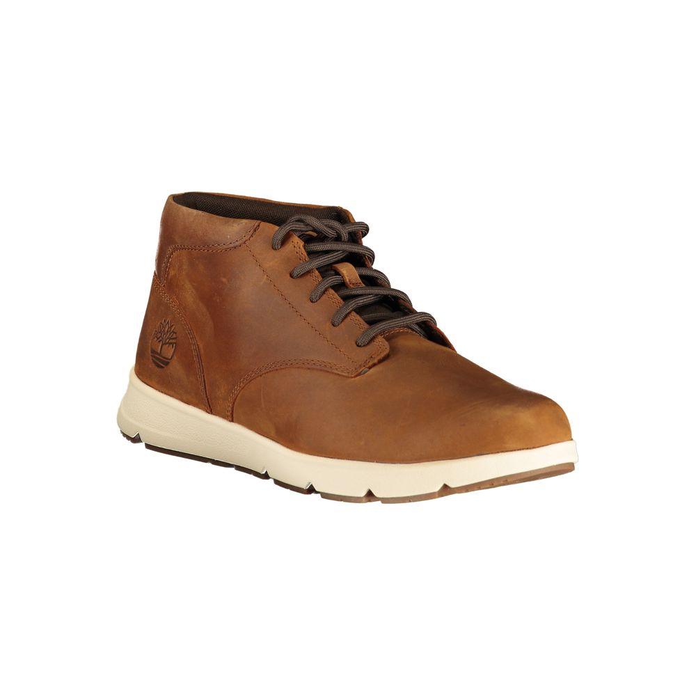 Timberland Brown Polyurethane Men's Sneaker