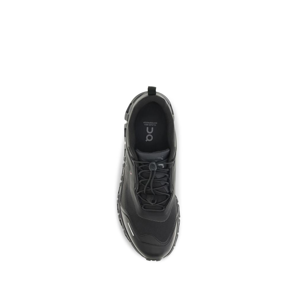 ON Black Polyester Athletic Sneakers
