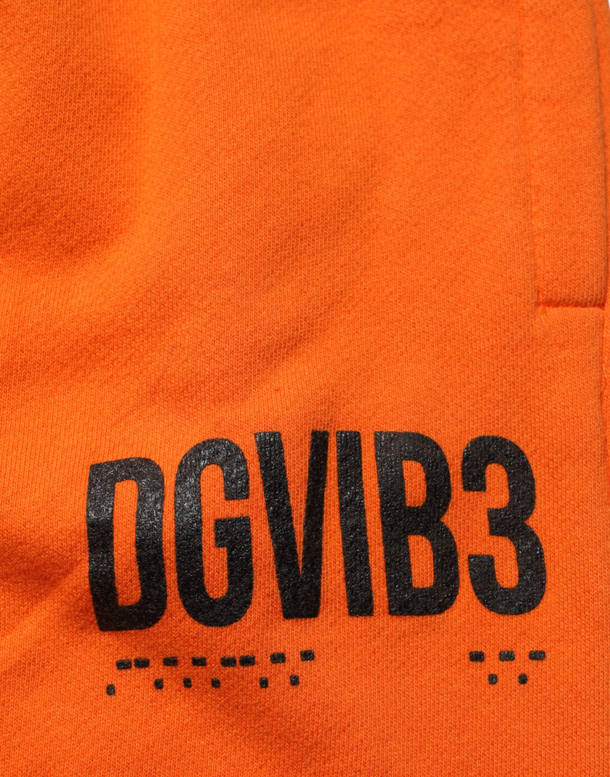 Dolce & Gabbana Orange Cotton DGVIB3 Men Trackpants Pants